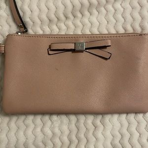 Pink nine west wallet